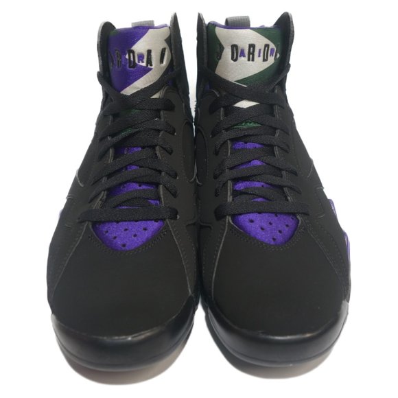 Air Jordan 7 Retro "Ray Allen" (Black / Purple) - Picture 2 of 5